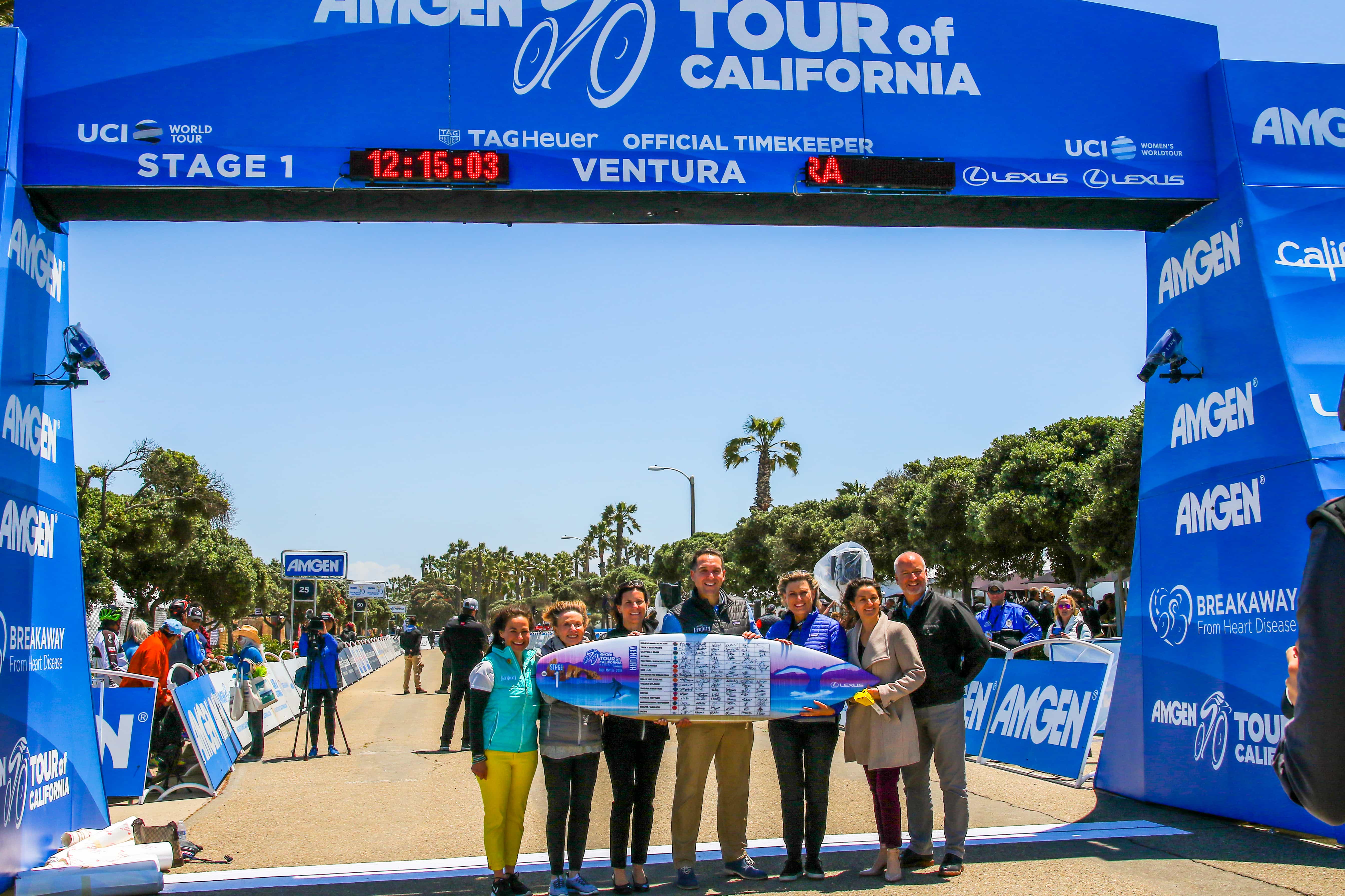 A Visual to the 2019 Tour of California in Ventura Tour of California 2019