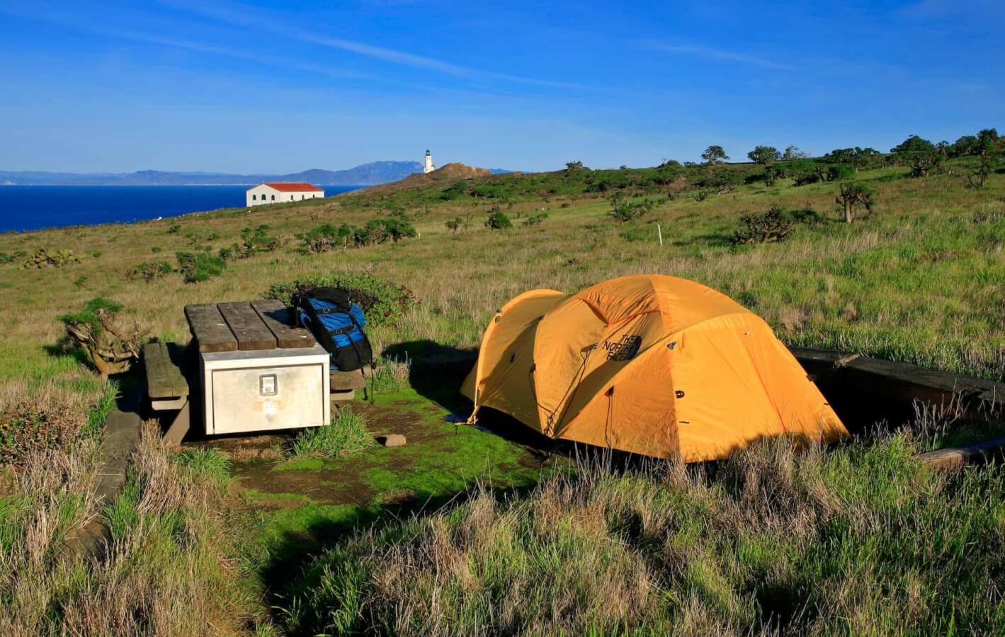 Anacapa Island Camping on Anacapa island