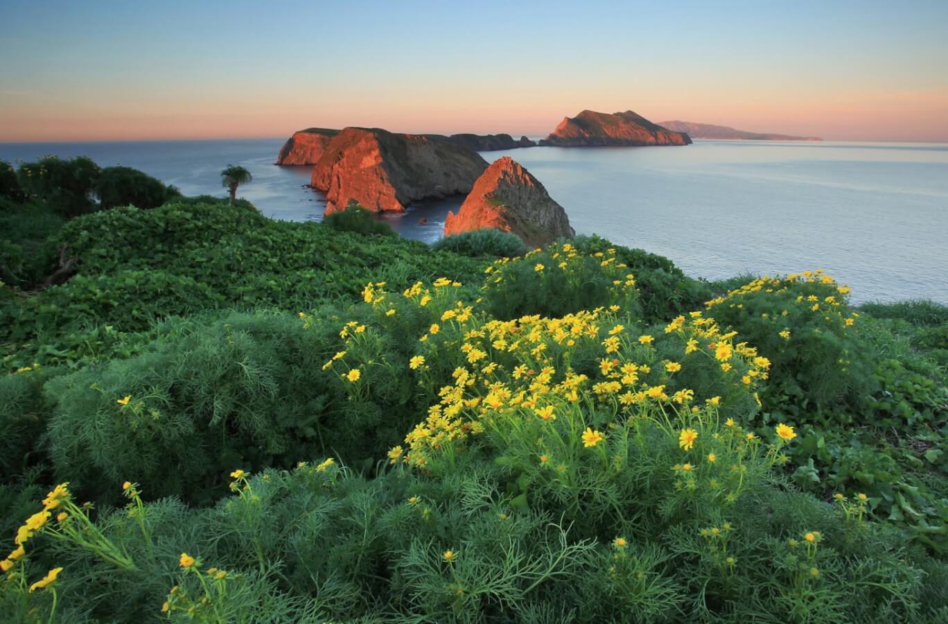 Hiking at Channel Islands National Park Anacapa island inspiration point