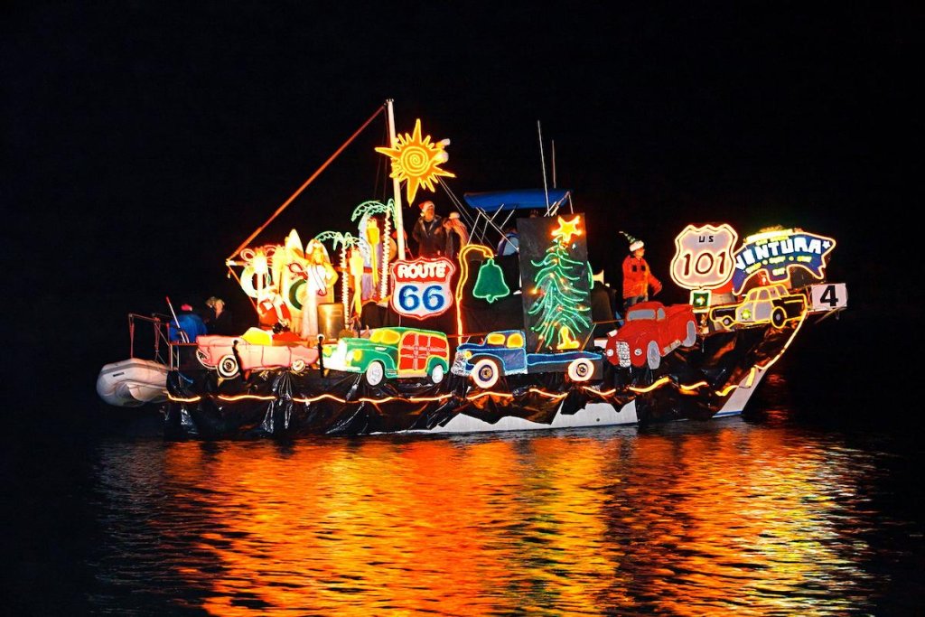What Events are Coming to Ventura in 2025? Venutra Harbor Parade of Lights event