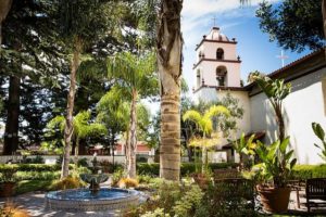san buenaventura mission garden