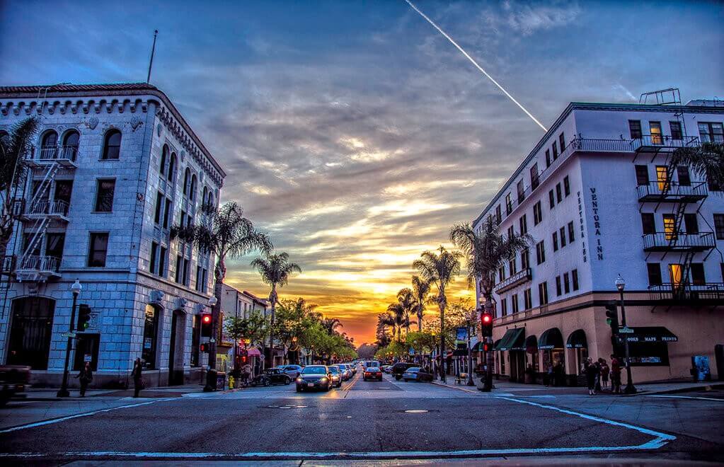 What Can I Do in Ventura in the Fall? downtown ventura sunset