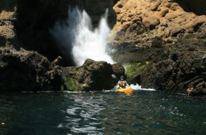 Off the Beaten Track Activities in Ventura channel islands national park kayaking sea caves