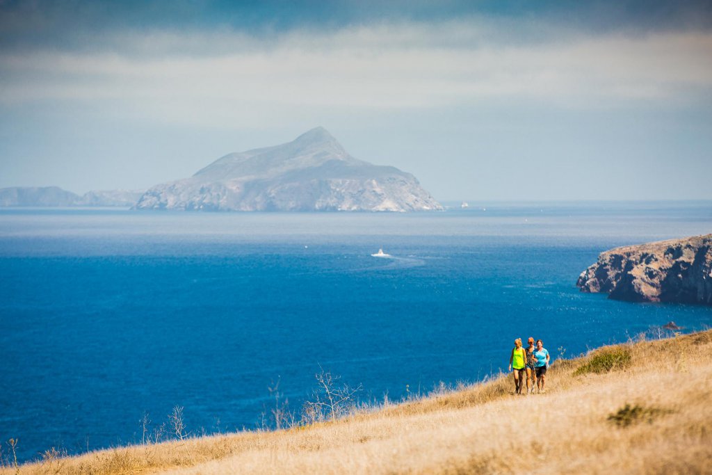 Hiking at Channel Islands National Park Breathtaking views on the channel Islands hiking trails.
