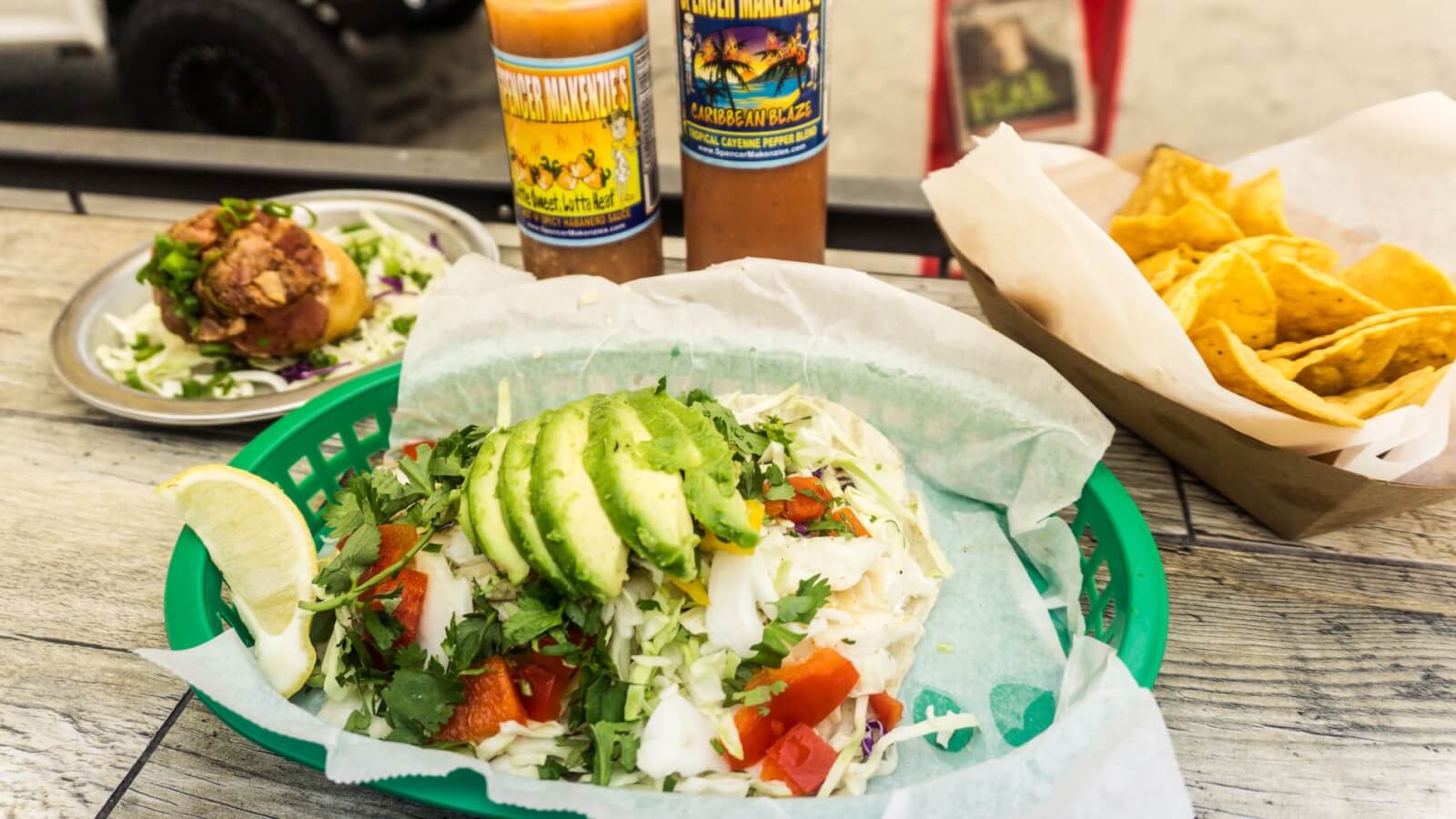 Restaurants Ventura restaurants featuring avocados include a plate of food at Spencer Mackenzie’s.
