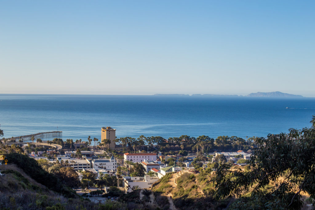 Paradise on a Budget view from Ventura Botanical Gardens