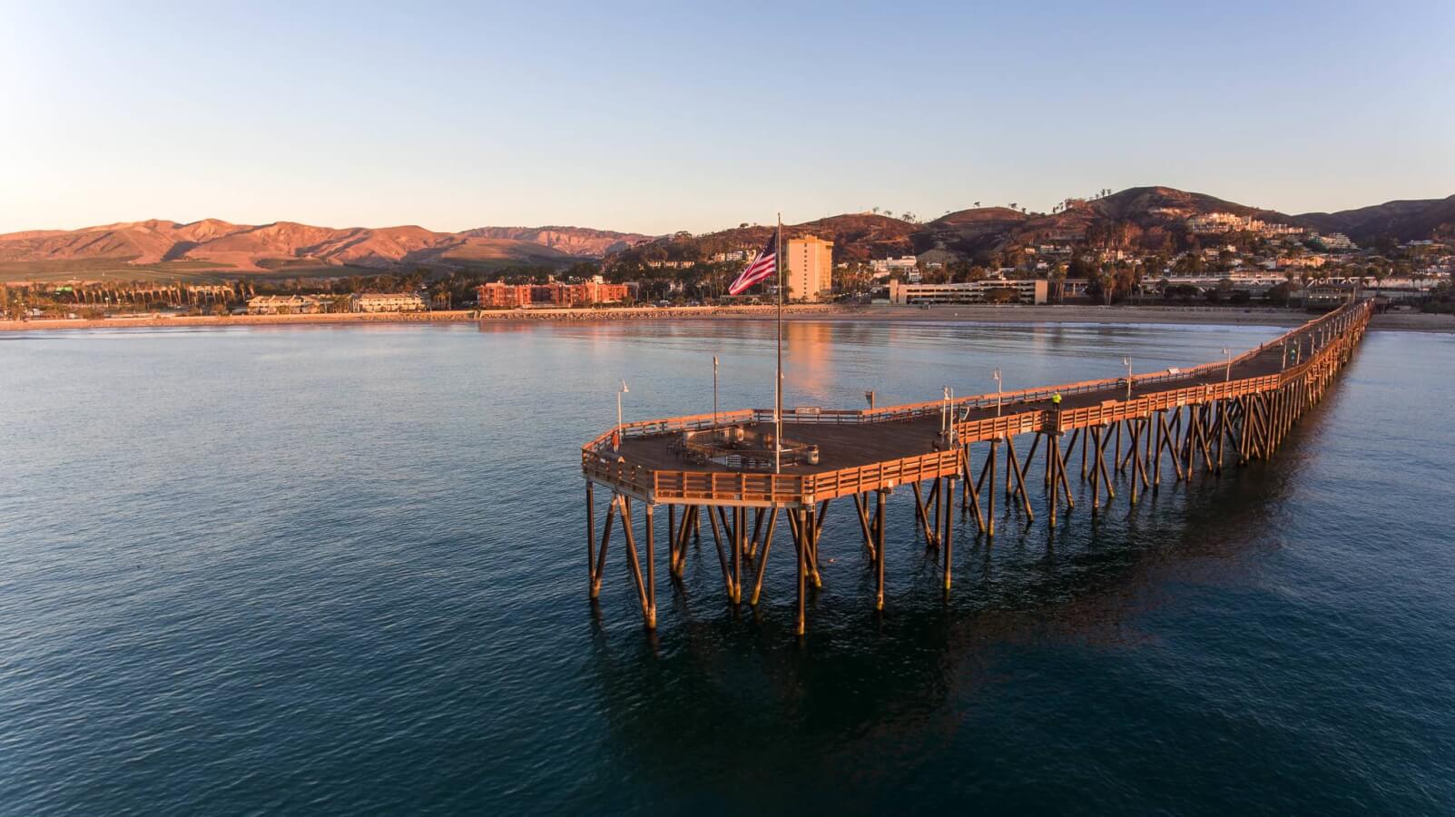 Where Are the Best Views in Ventura and the Channel Islands? Ventura Pier drone
