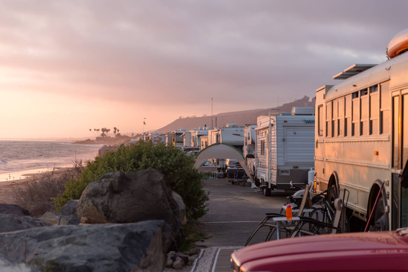 Camping & RV Parks in Ventura, California Hobson Beach County Campground