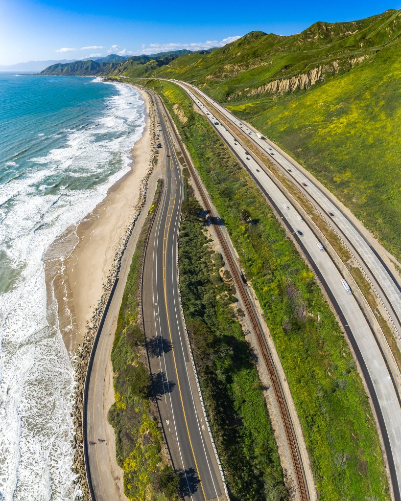 How to Spend the Perfect Spring Day in Ventura emma wood green drone, California Super Bloom in Ventura