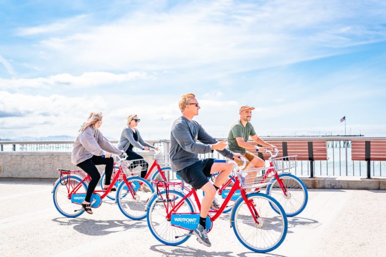 Biking Surfers point Ventura