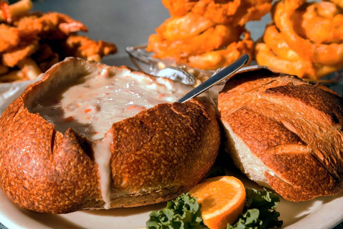 7 Foods You Have to Try in Ventura andria's clam chowder