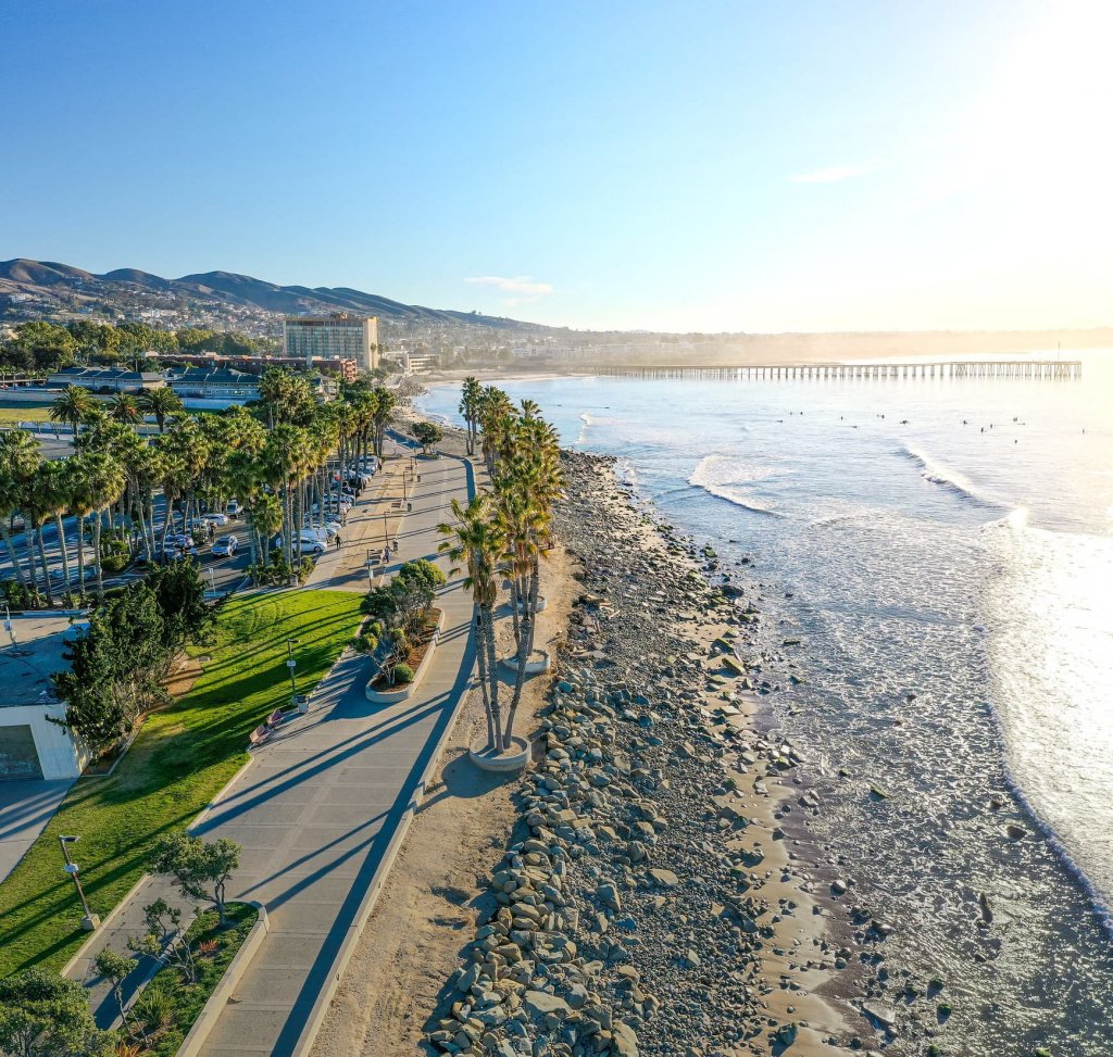 Drone aerial ventura california