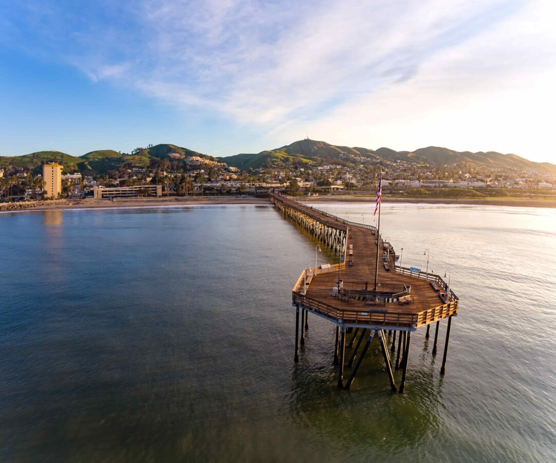 Quirky, Hidden, Unique Places in Ventura Ventura Pier looking into Ventura