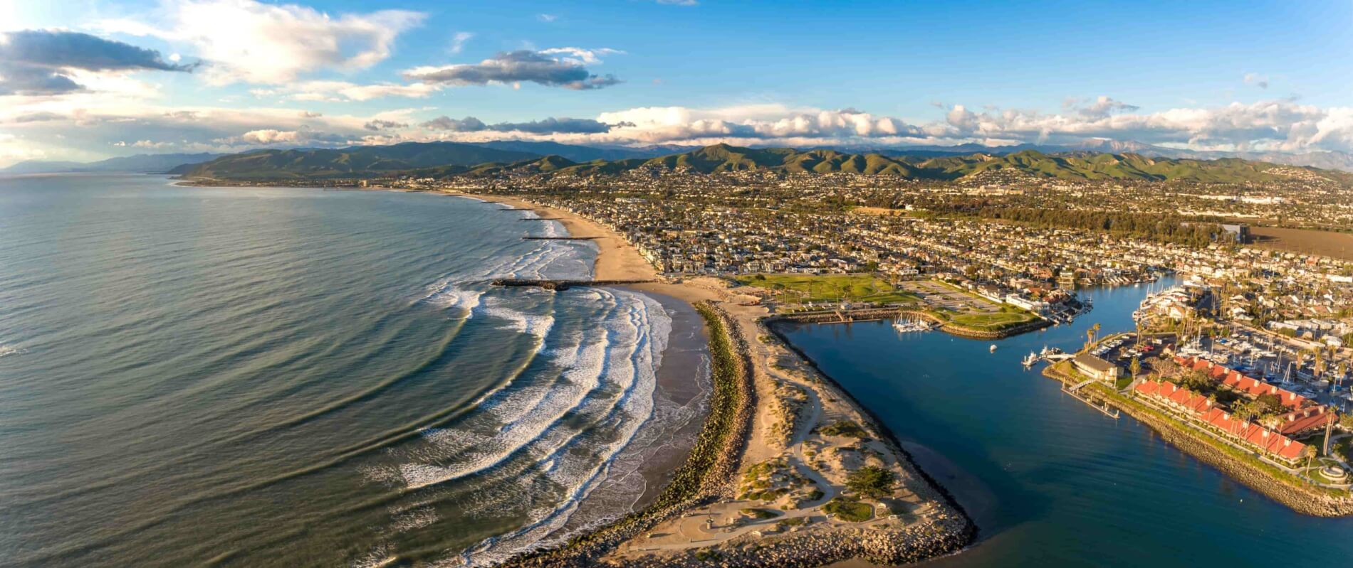 Top 10 Best Places to Watch Sunset/Sunrise in Ventura marina park aerial sunrise ventura