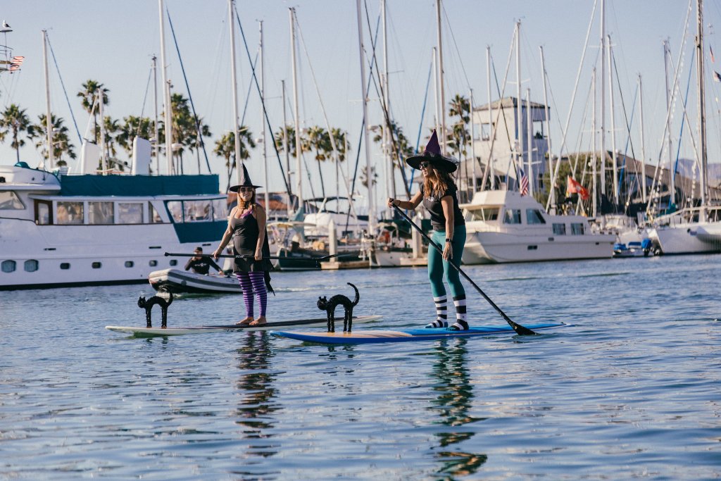 What Events are Coming to Ventura in 2025? Ventura Witches Paddle at the Ventura Harbor, a fun community event