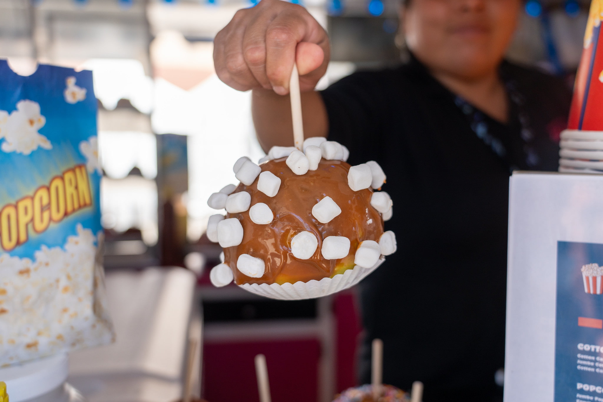Top 10 Foods to Look for at the Ventura County Fair! carmel apple, fair food