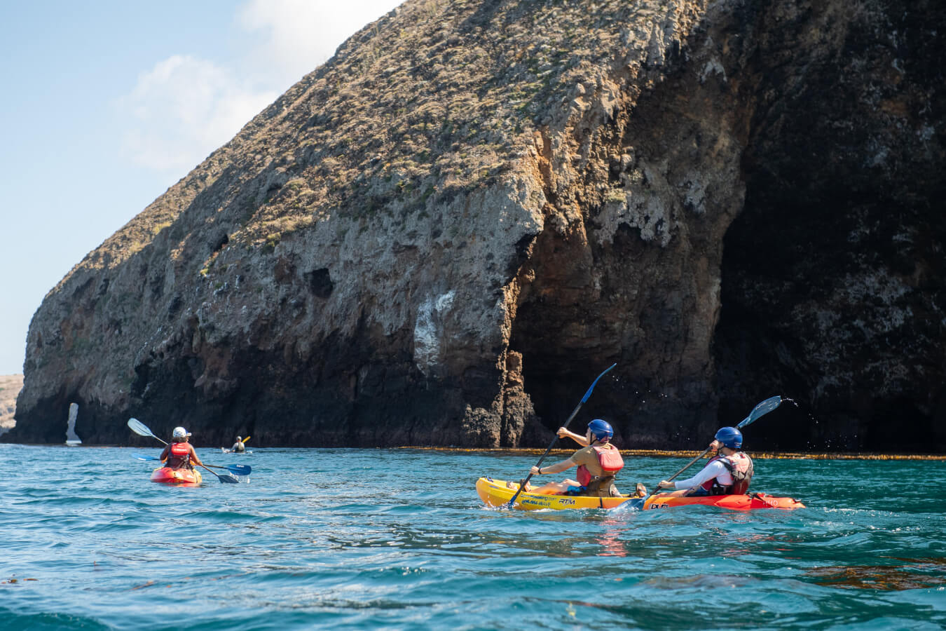 Perfect Weekend Itinerary at Ventura Harbor Village Kayaking at the Channel Islands National Park