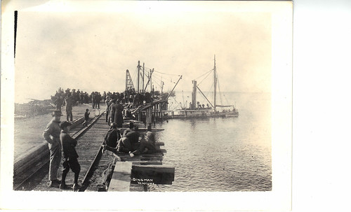 SS Coos Bay Aground at Ventura Pier