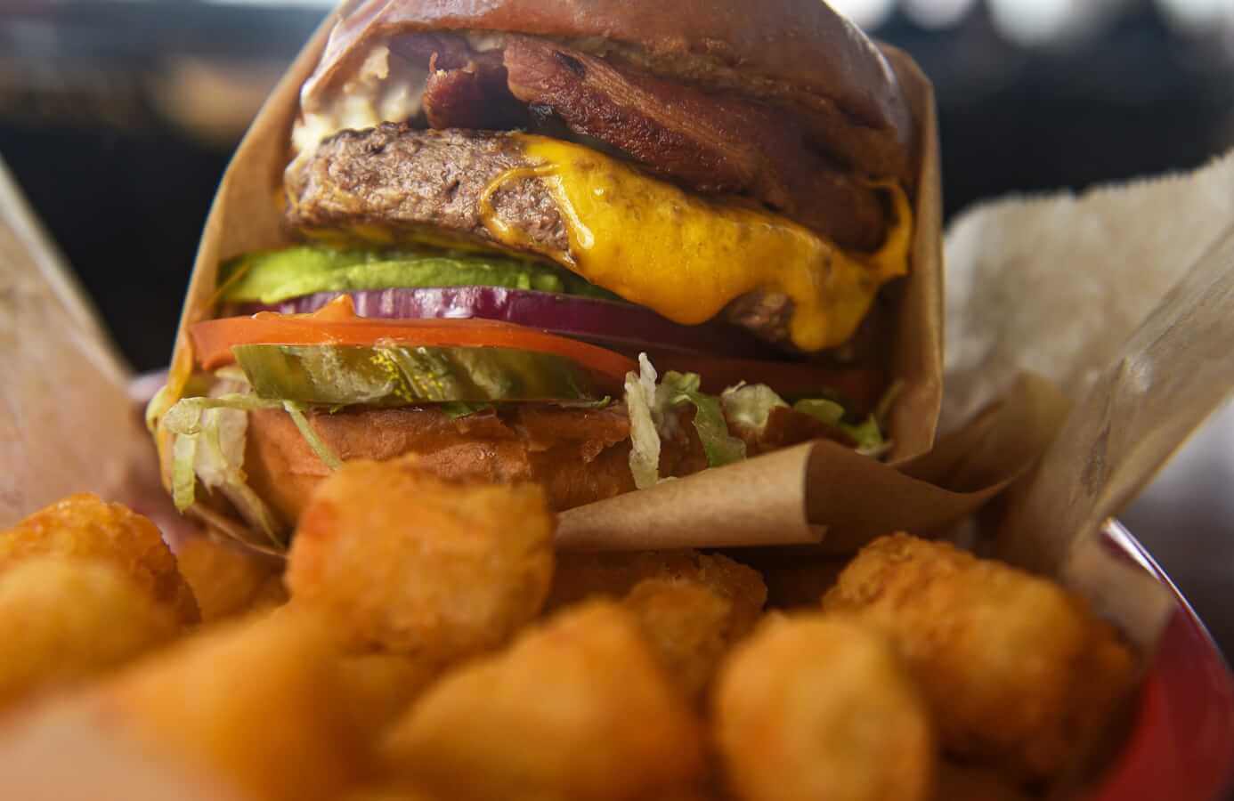 On the Alley Burgers at On the Alley Ventura