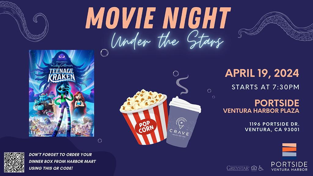 Events Happening in Ventura This Weekend April 15: Things to Do in Ventura Movie Night Under the Stars Ventura Portside
