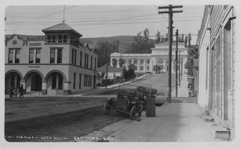 Iconic Ventura Landmarks: Then And Now Downtown Ventura, historical photo