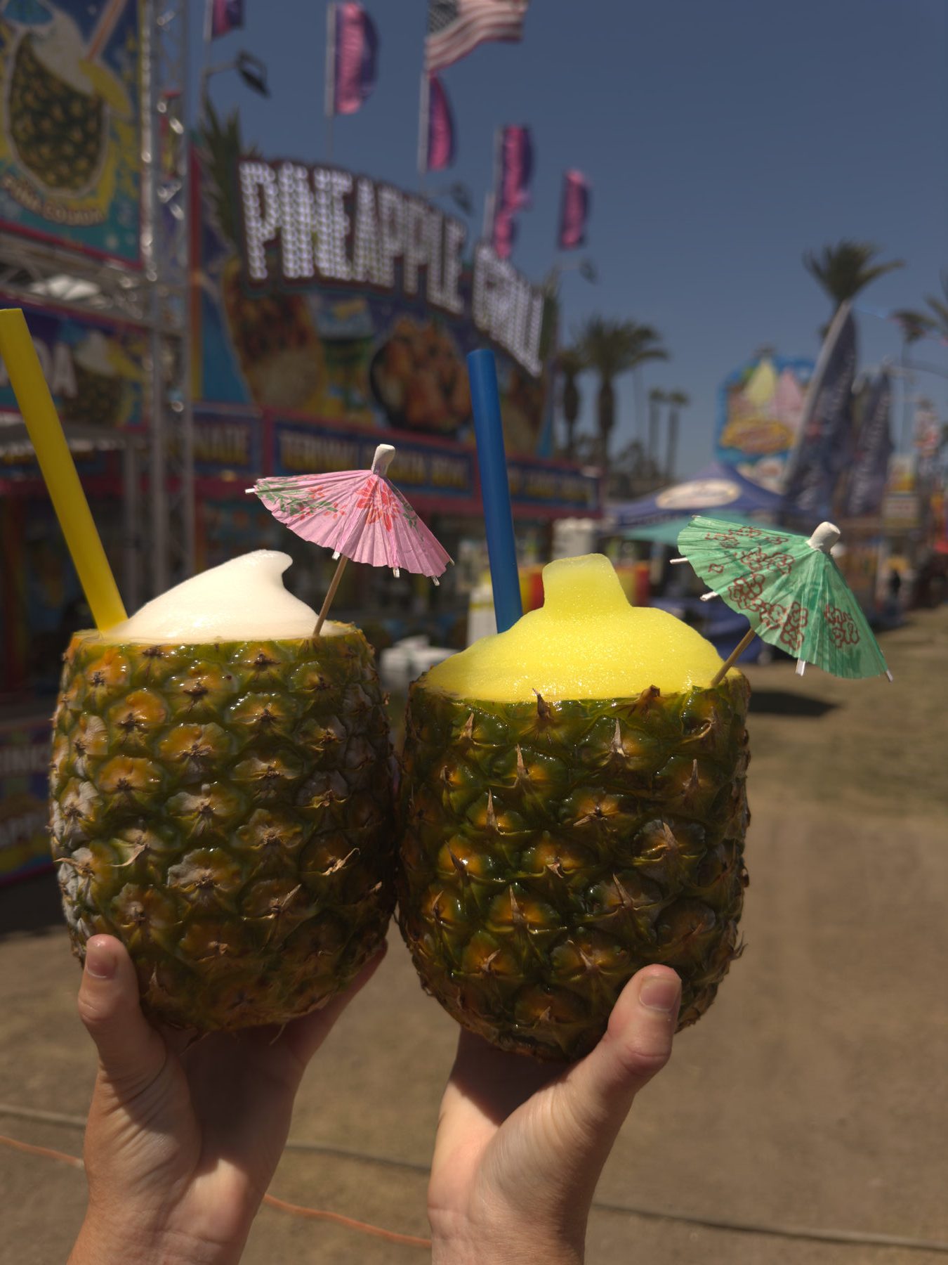 Top 10 Foods to Look for at the Ventura County Fair! pina colada, Ventura County Fair food