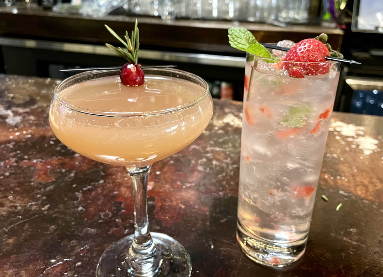 Four Delicious Craft Mocktails You Have to Try in Ventura twist on main mocktail