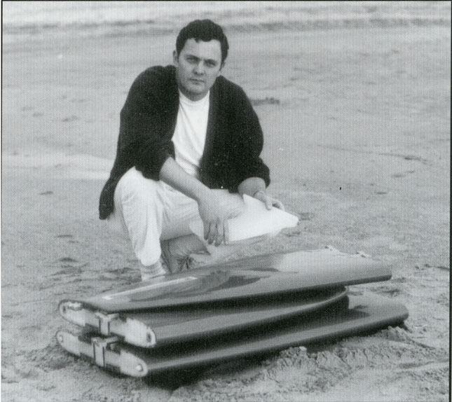 Ventura’s Surfing and Skateboarding History: Through the Decades Karl Pope and Trisect, 1964, courtesy of Karl Pope. MVC Quarterly Vol. 44, No.3 (2000).
