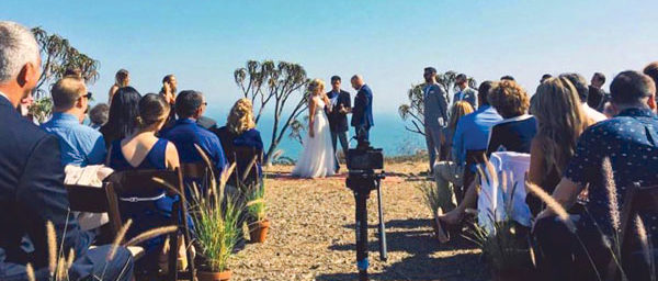 Weddings in Ventura ventura botanical garden wedding