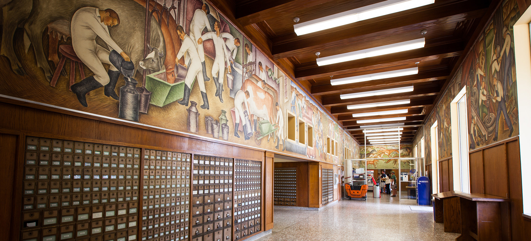 Ventura post office Gordon K. Grant mural Ventura-post-office-mural-Gordon-K-Grant-2
