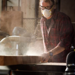 Crafting a surfboard from salvaged Ventura pier wood