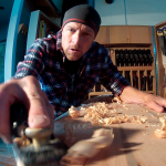 Crafting a surfboard from salvaged Ventura pier wood
